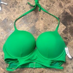 Victoria's Secret Green Swim Bikini Top